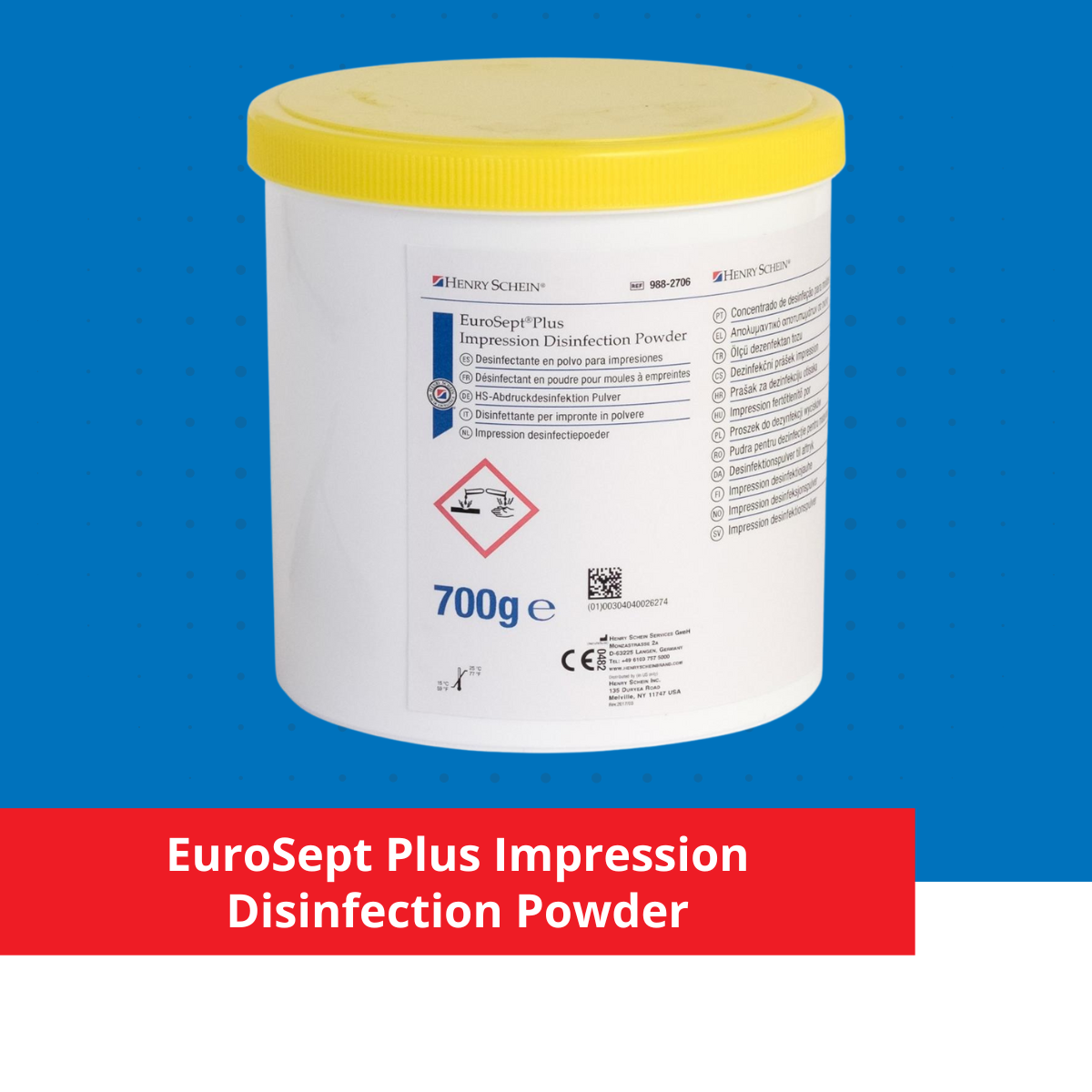 EuroSept Plus Impression Disinfection Powder