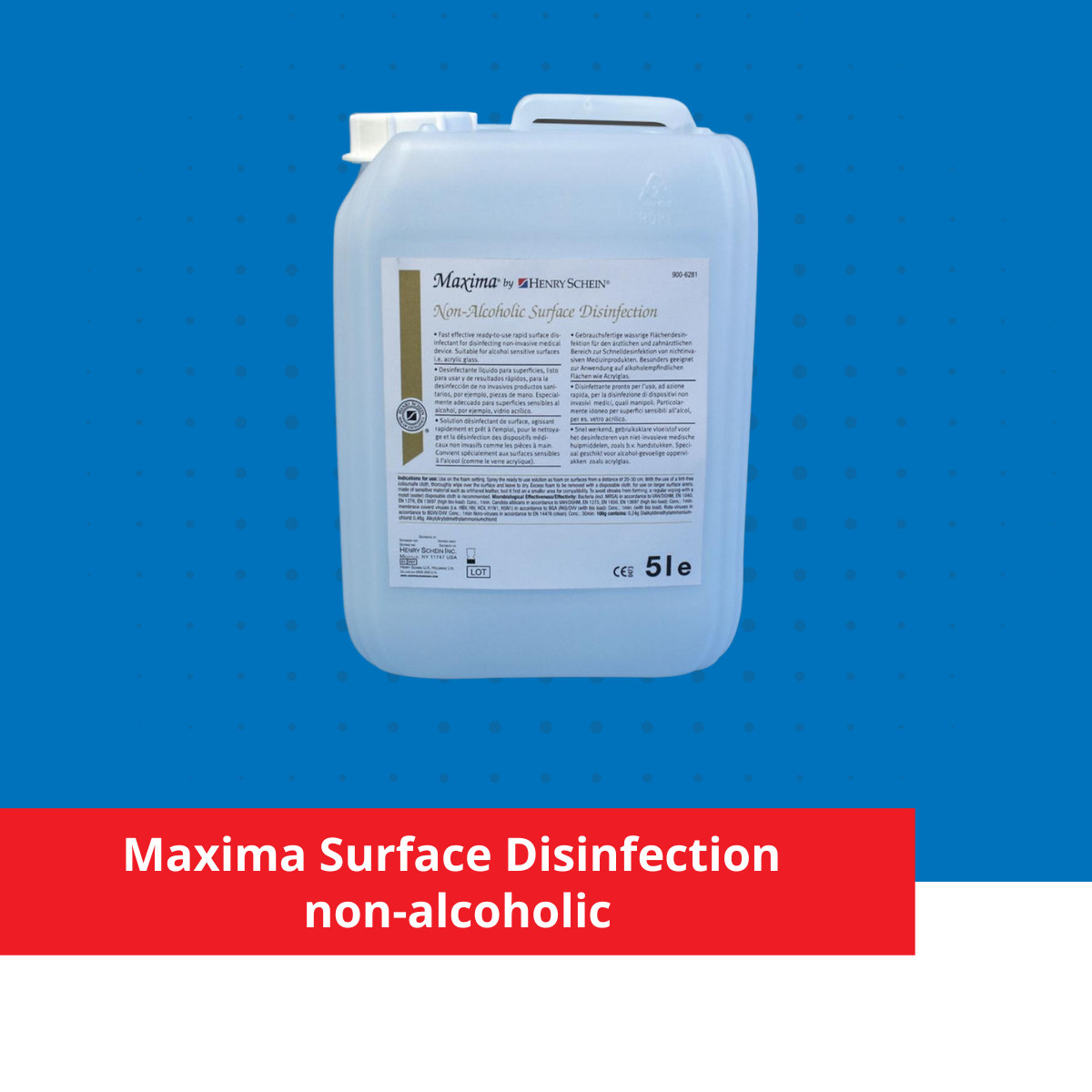 Maxima Surface Disinfection non-alcoholic