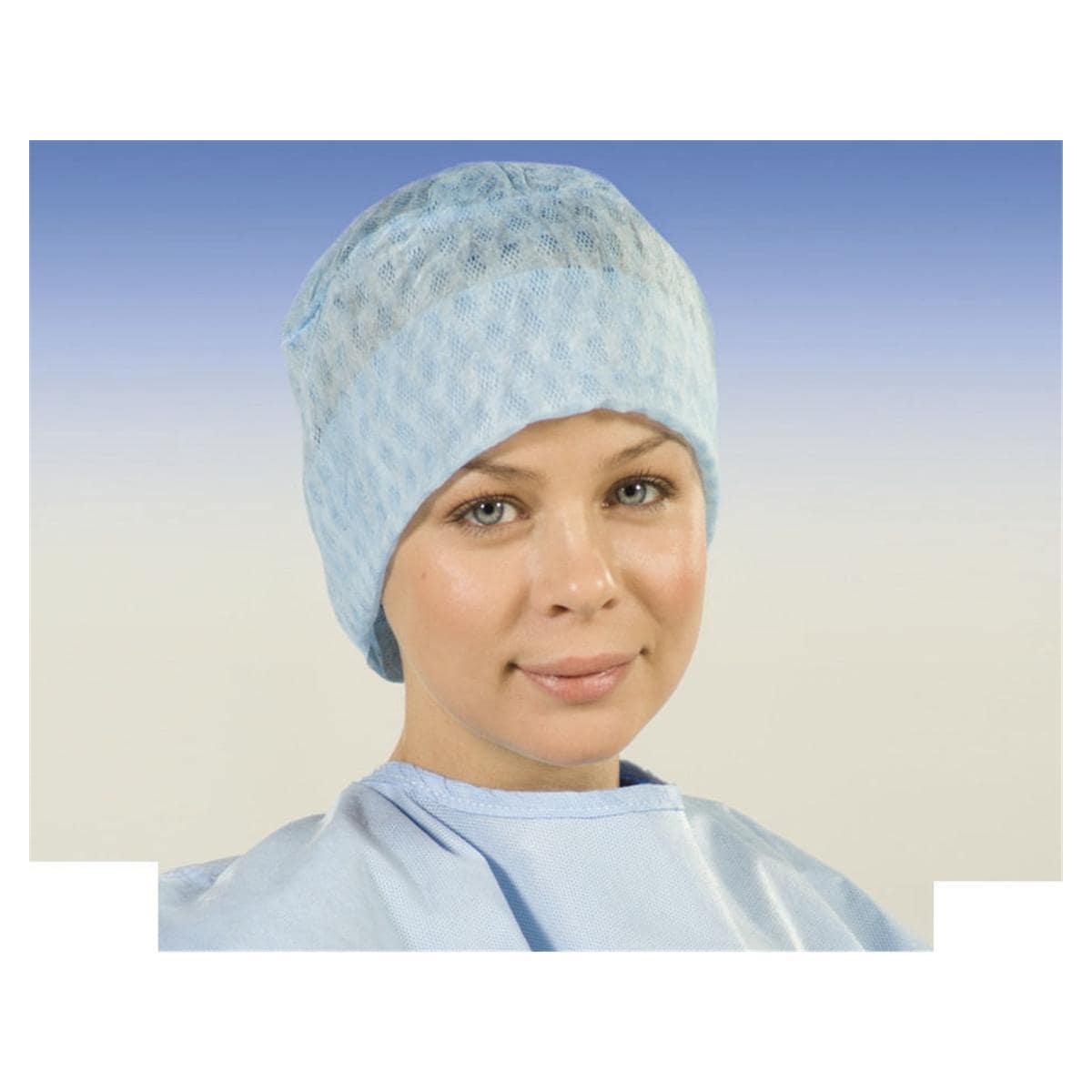 OK - Chirurgische operatiemuts - Model unisex, lichtblauw 10.M0009 - 100 stuks