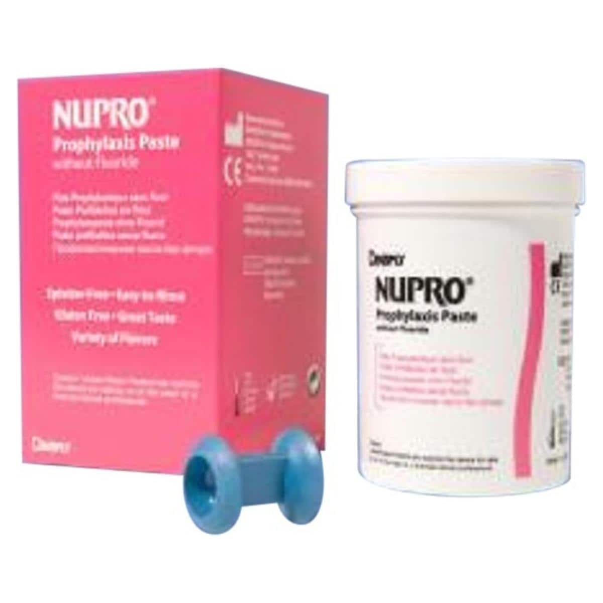 Nupro Prophylaxis Paste zonder fluoride - pot - Grof, Orange