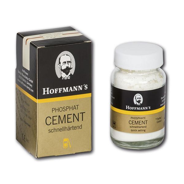 Hoffmans Fosfaat cement - poeder - Snel, lichtgeel (04)