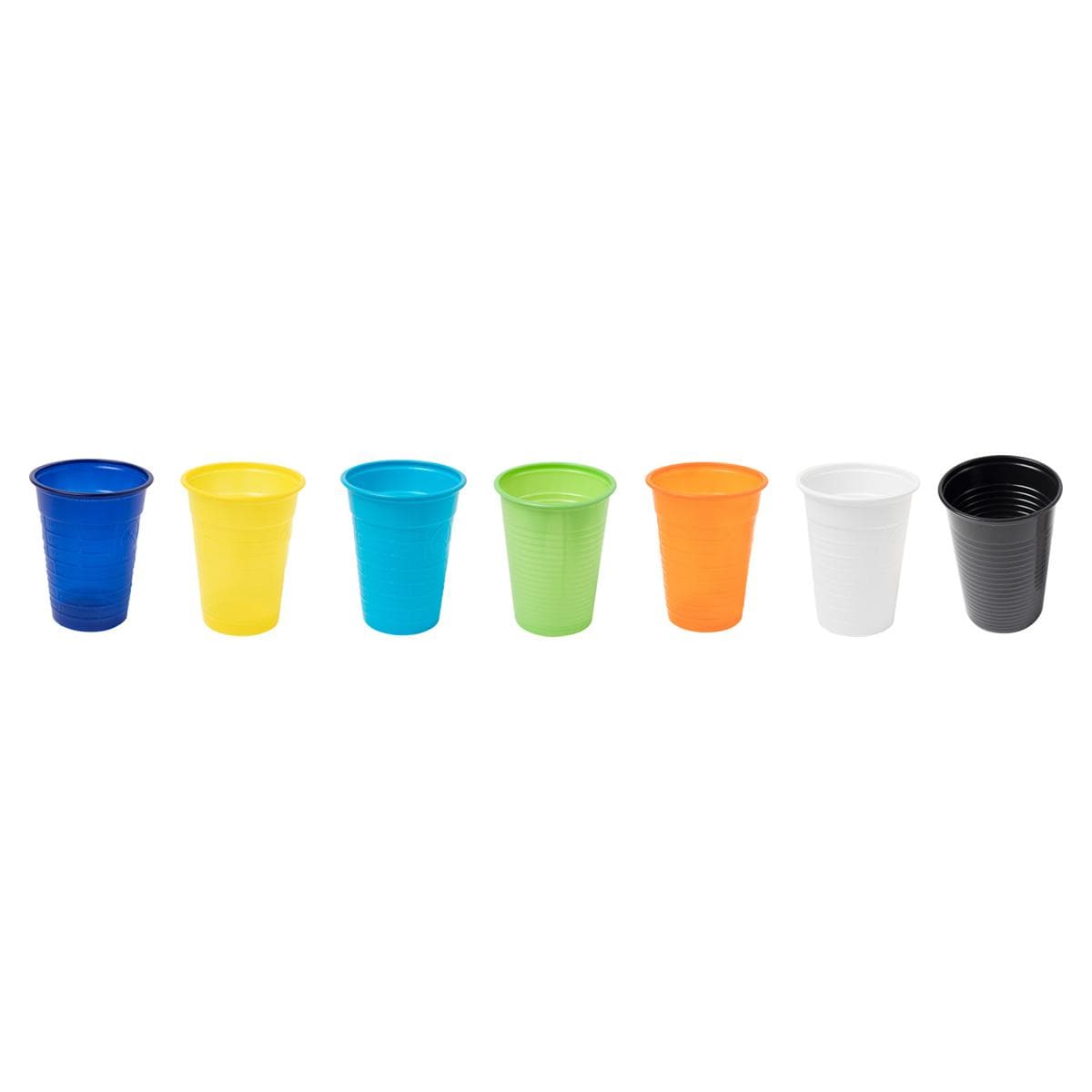 Disposable drinkbekers - diverse kleuren, 3000stuks