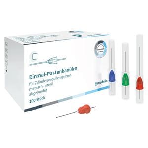 Transcodent Paste Needles - Groen, 0,8 x 23 mm voor o.a. Duraphat, 100 stuks