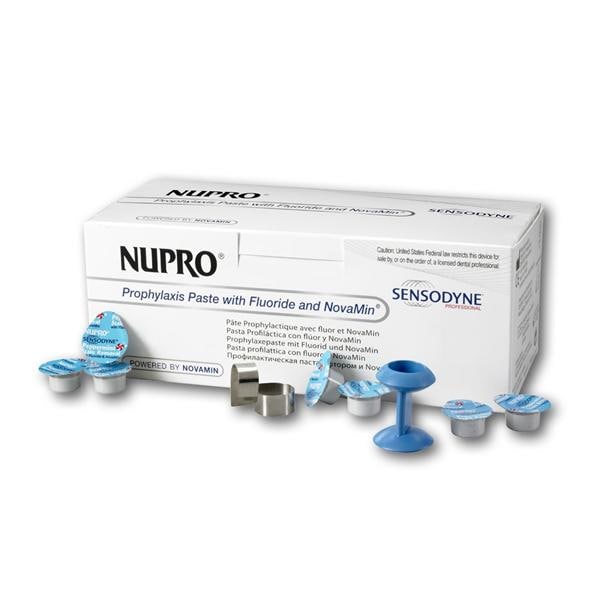 Nupro Sensodyne Prophylaxis paste single dose zonder fluoride - Mint, polishing