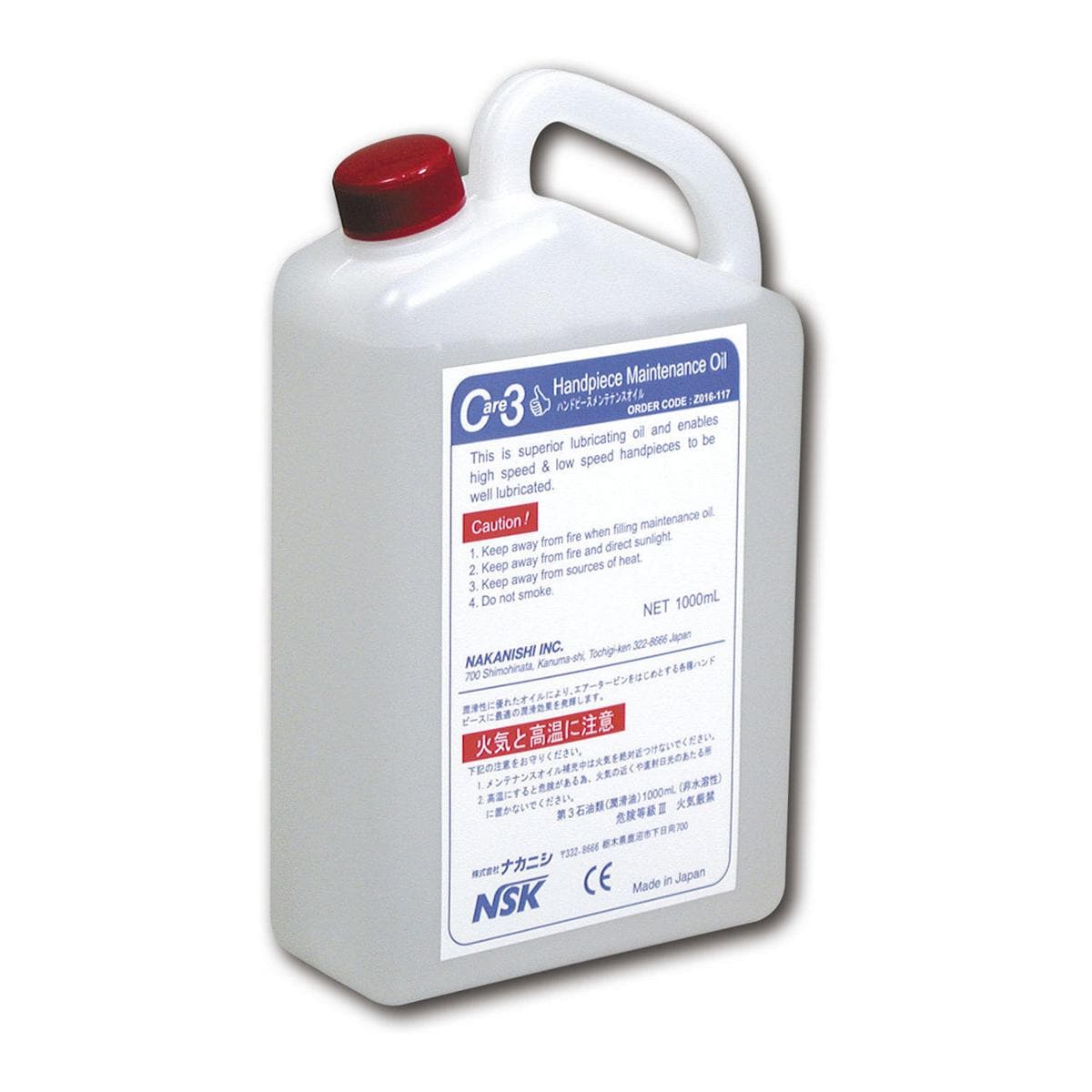 Onderhoudsolie Care 3 Plus - Fles, 1 liter