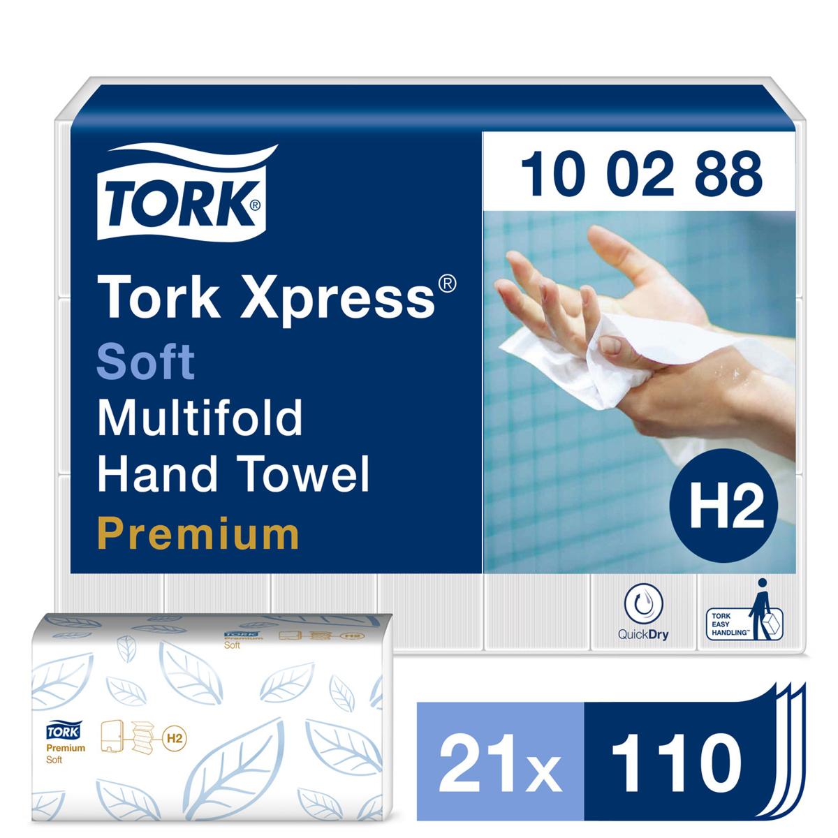 Tork Xpress Soft Multifold Hand Towel Premium Mfold - 100288