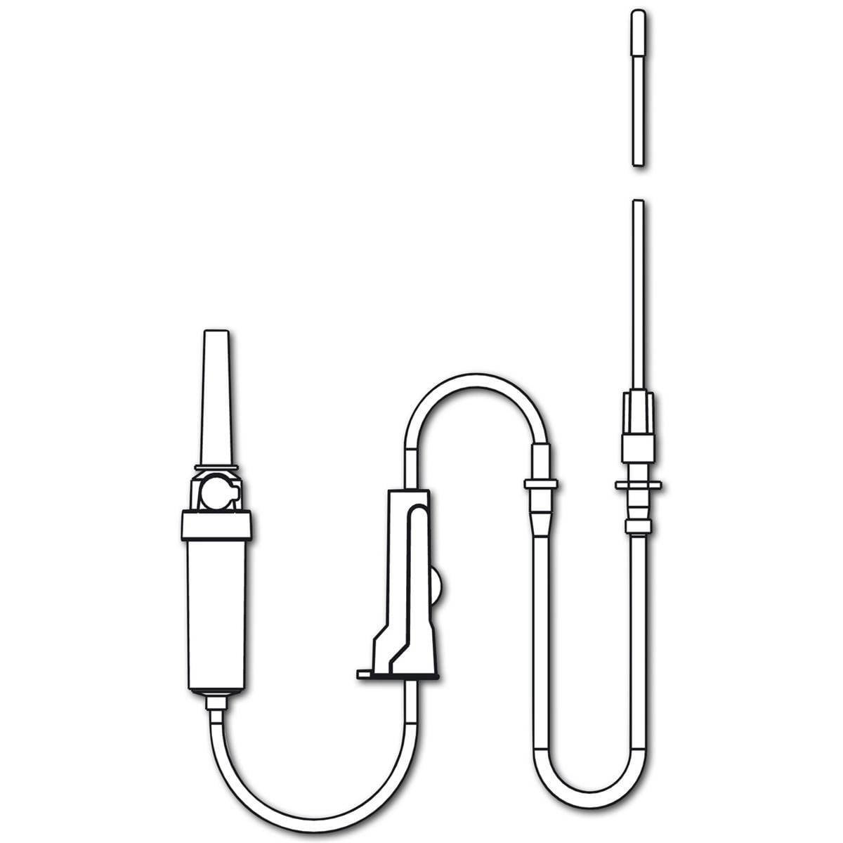 Irrigatieslangen set voor Elcomed - 3,8 meter - Ref. 04365100 - Verpakking, 6 stuks