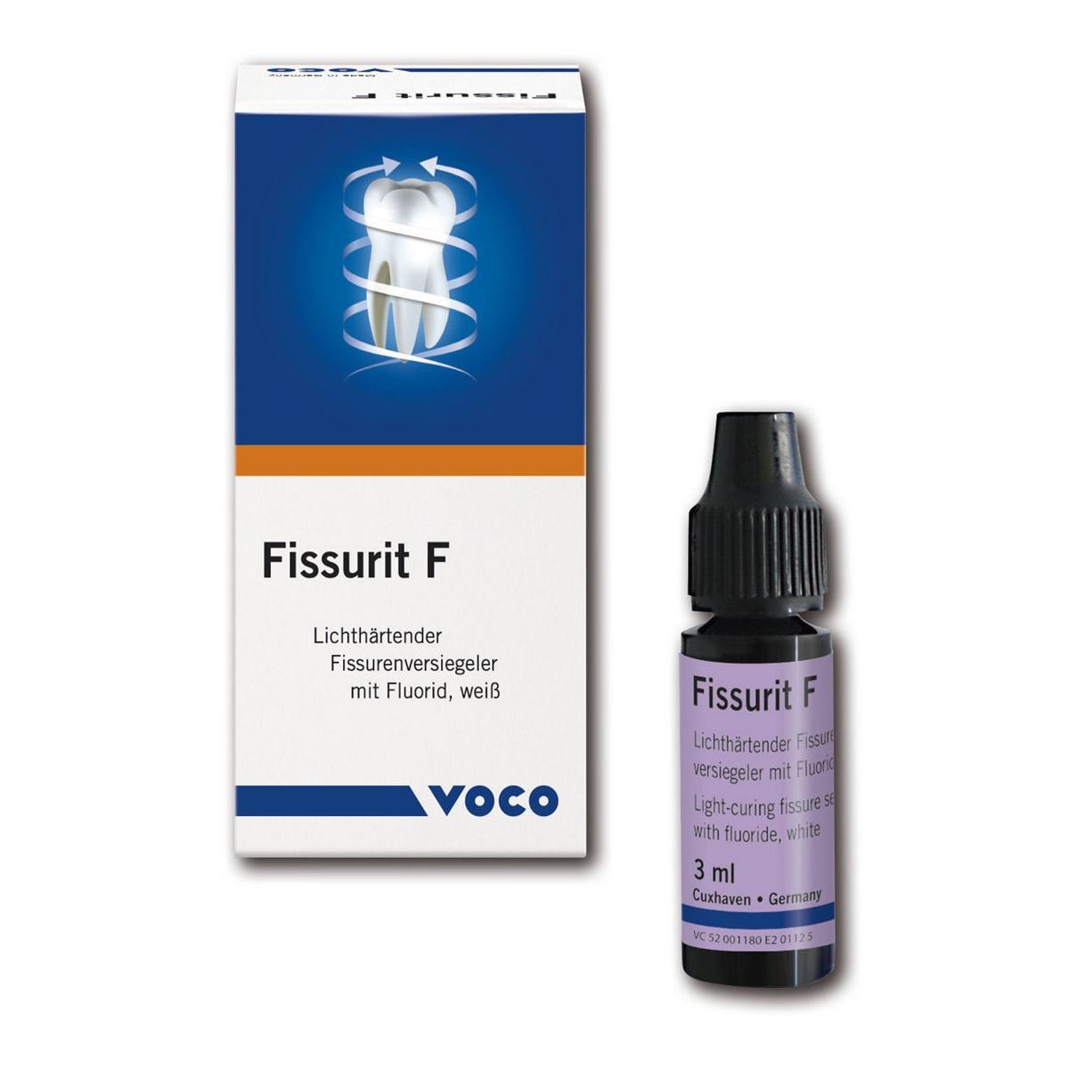 Fissurit F - Wit, 2x 3 ml flesjes