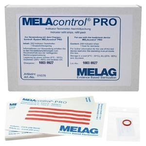 Melacontrol pro - Indicator teststrip navulling - Verpakking, 250 stuks