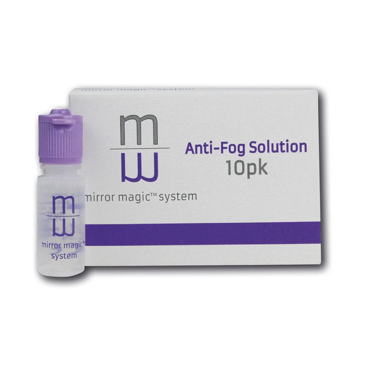 Mirror Magic Anti-Fog System - Vloeistof, 10 x 6ml
