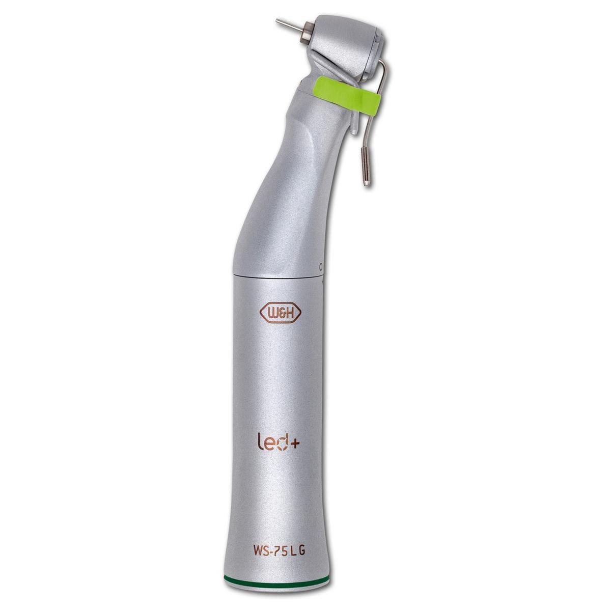 Chirurgisch hoekstuk met LED+ licht WS-75 LG - vertraging 20:1 (groen), single spray