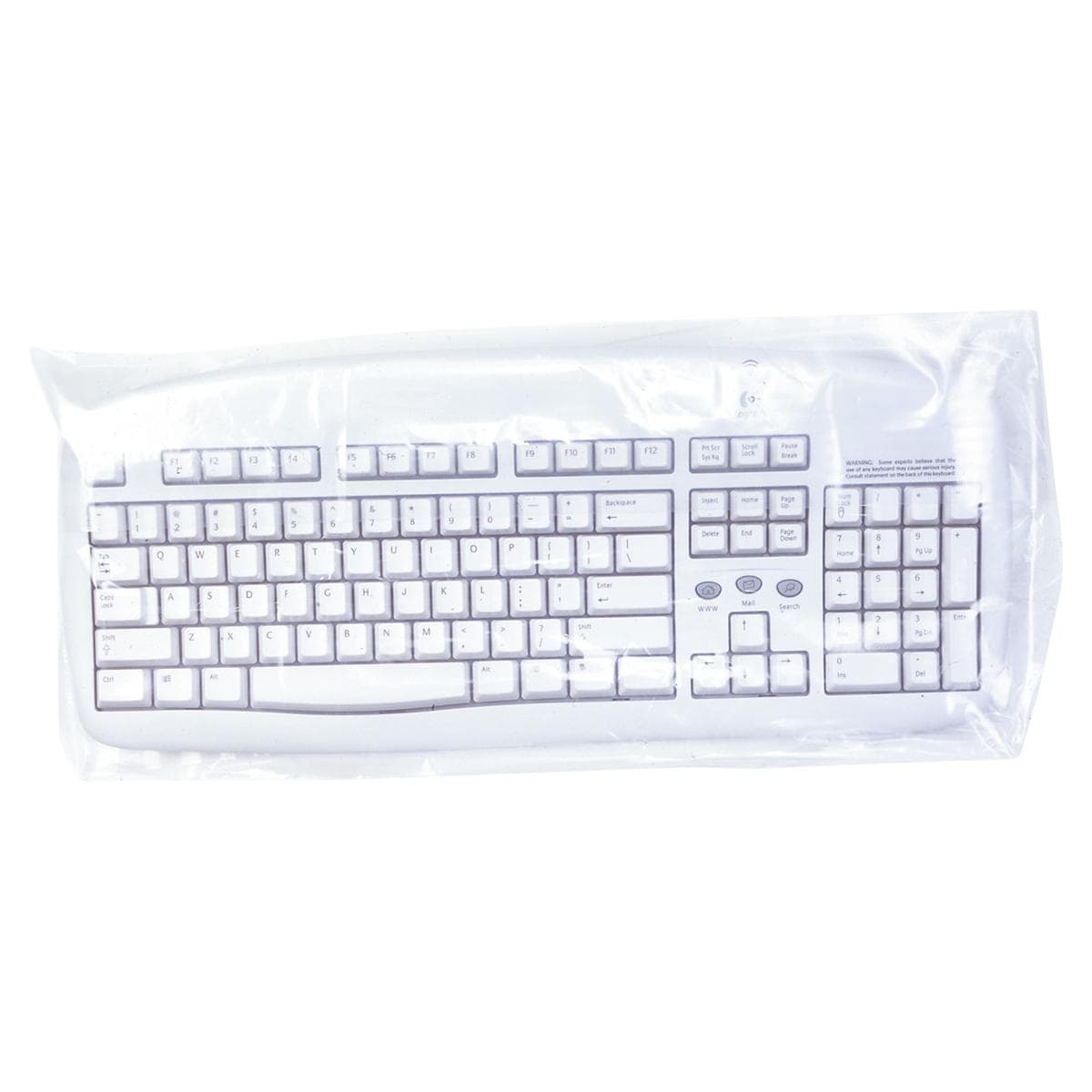 Bio Keyboard beschermhoes - Large, afmeting 210 x 550 mm, 500 stuks