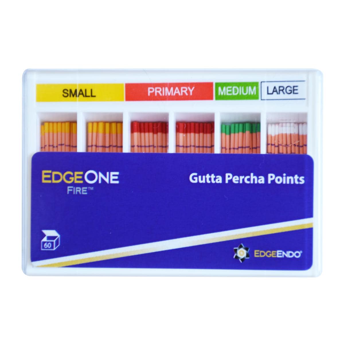 EdgeOne Fire Gutta Percha Points - Assortiment - 60 stuks