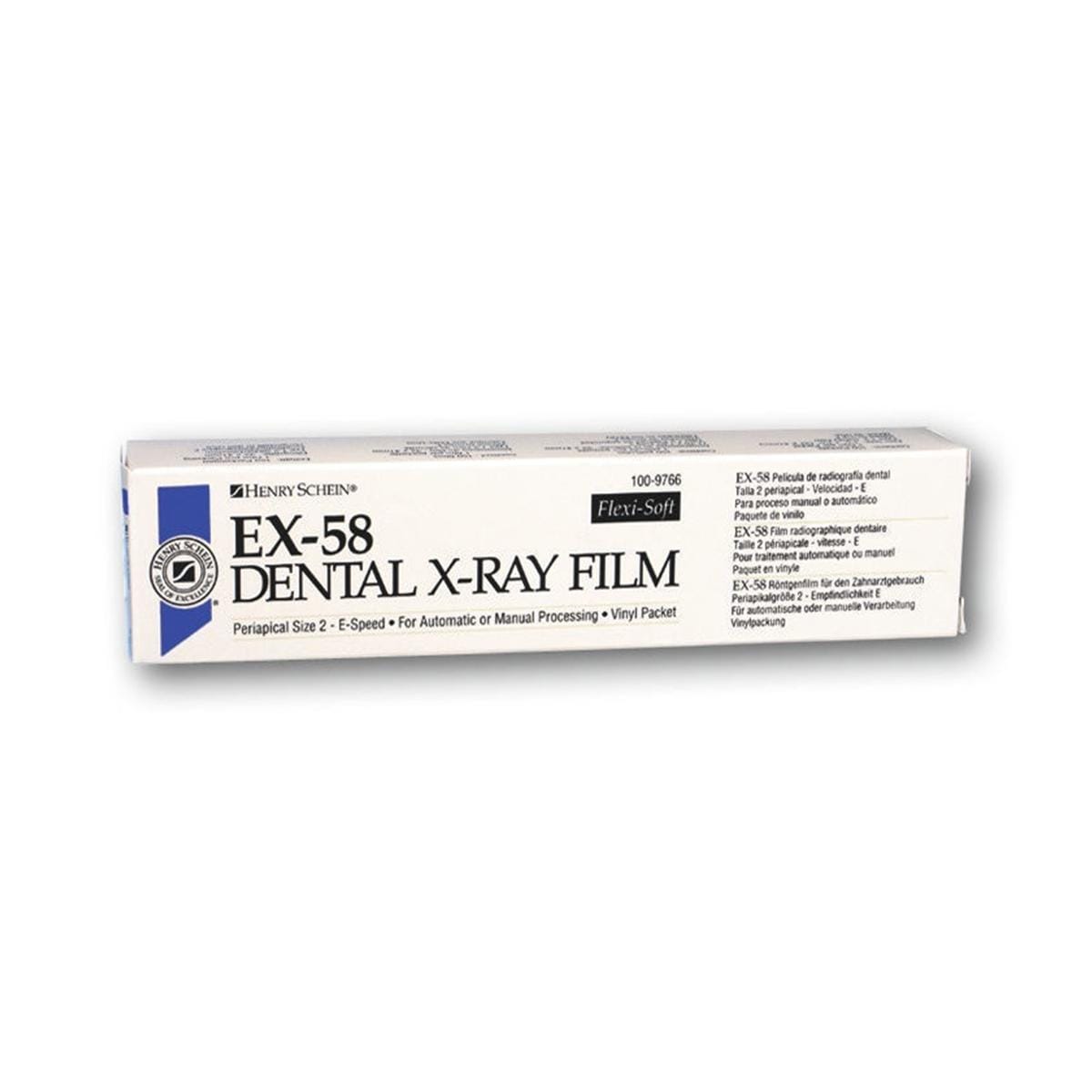 Rntgenfilms E/F 3x4E, EX 58 - EX 58