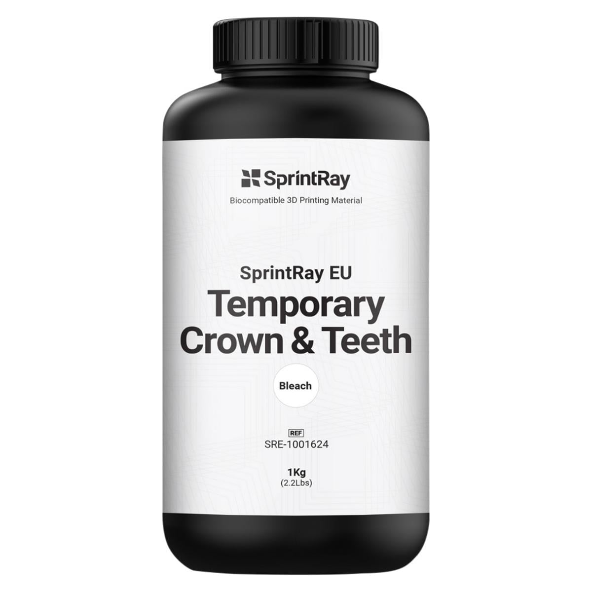 SprintRay Temporary Crown & Tooth - Bleach
