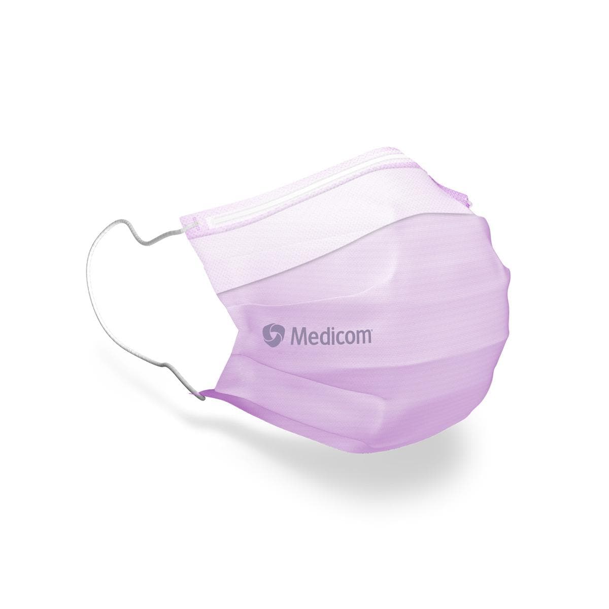 Mondmasker SafeMask SofSkin fog-free earloop Type IIR - Lavendel - 50 stuks
