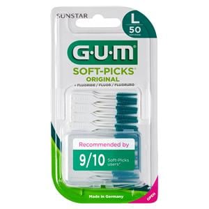 GUM Soft-Picks Original - Large, 50 stuks