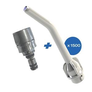 Pro-Tip Turbo Starter Set - Adapter + 1500 Tips - CE153 CEFLA