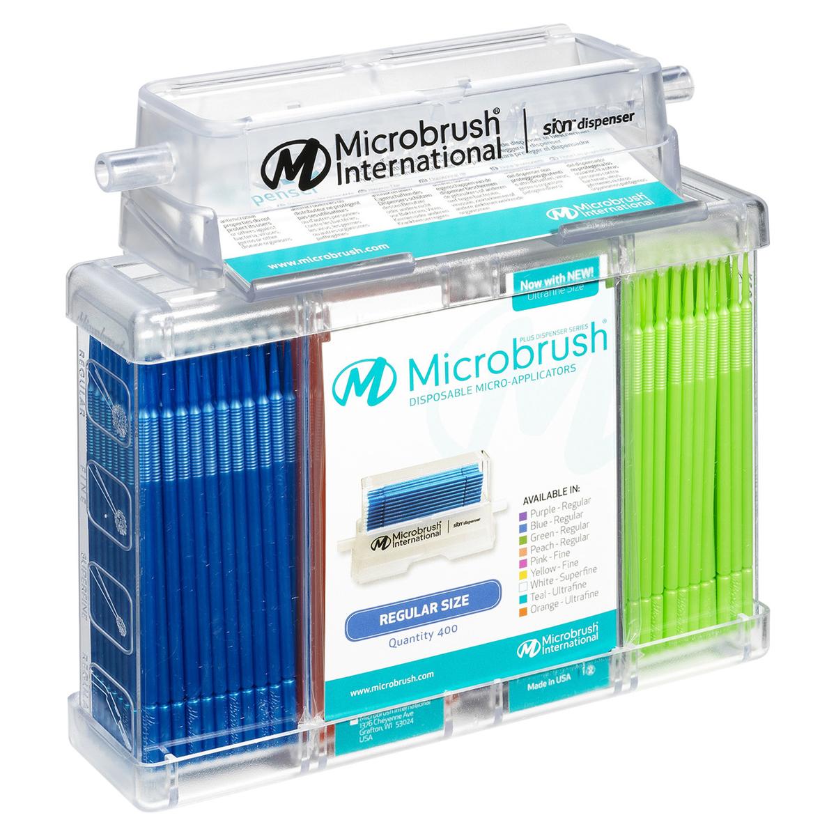 Microbrush Plus dispenser-Kit Regular - PR400KIT ass