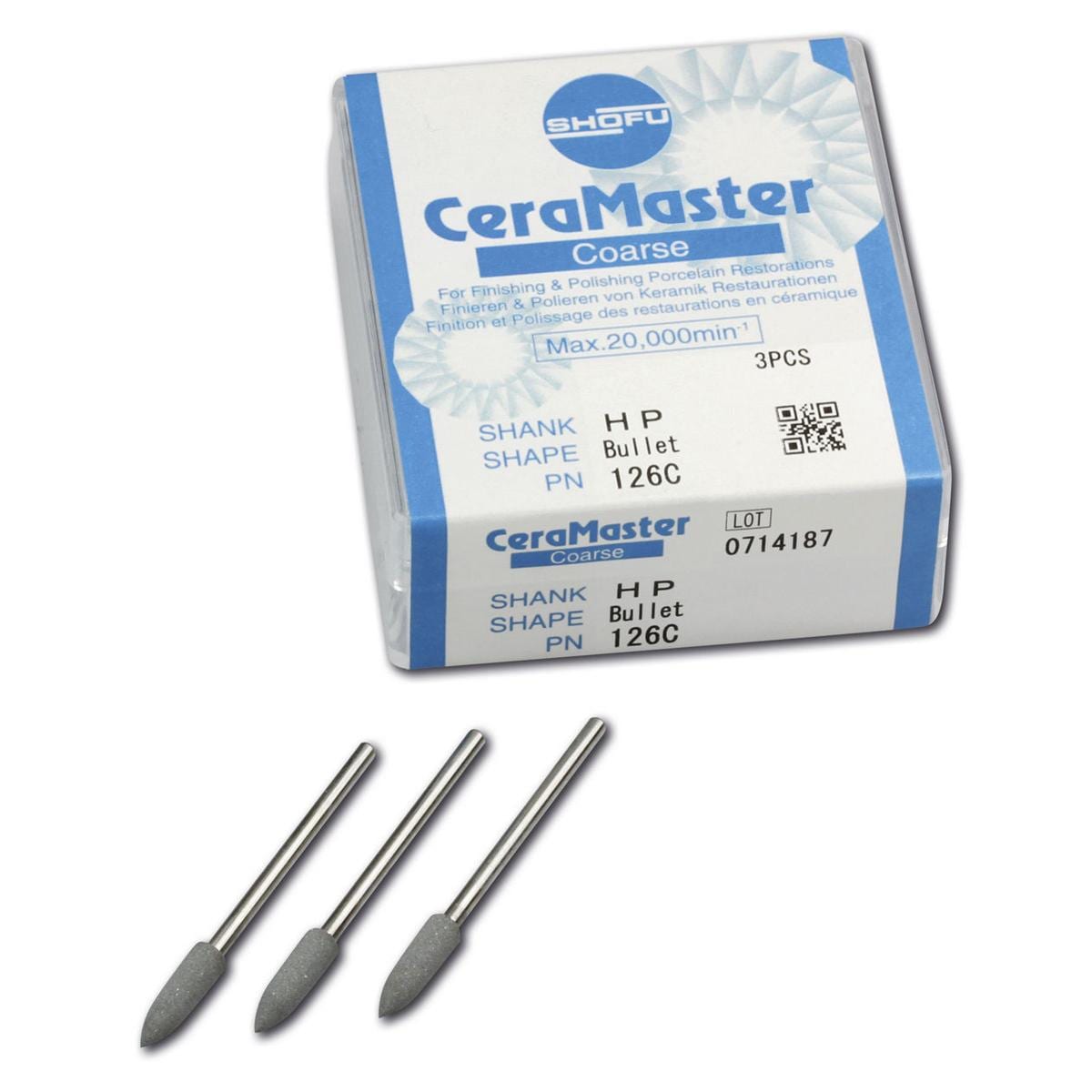 Ceramaster - navulling - 0126C, Bullet Grof HP