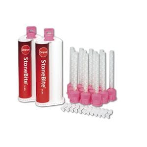StoneBite Scan - 2 cartridges  50 ml, 12 roze mengtips en 12 applicatietips