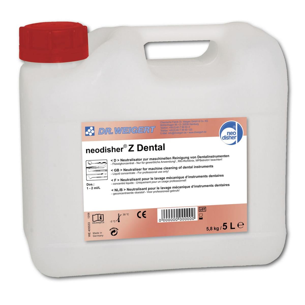 Neodisher - Z - Dental, Jerrycan 5 liter