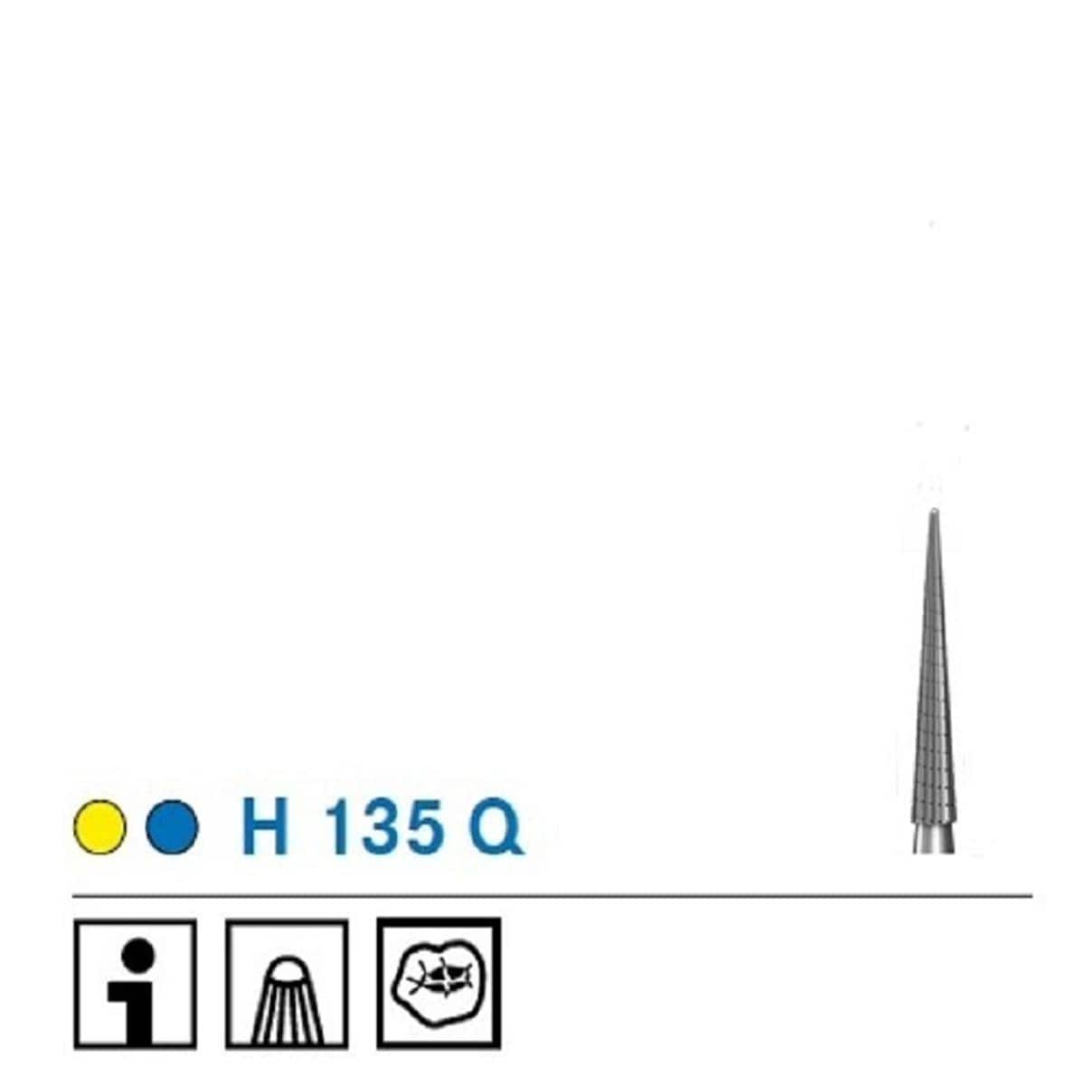 H 135Q Q-Finisher - ISO 014, 5 stuks