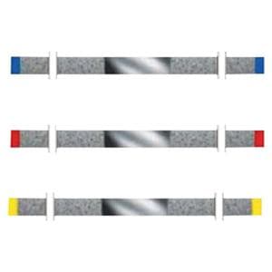 Diamant Strips 3,75 mm enkelzijdig - assortiment - DS 37 A 000, 15 stuks