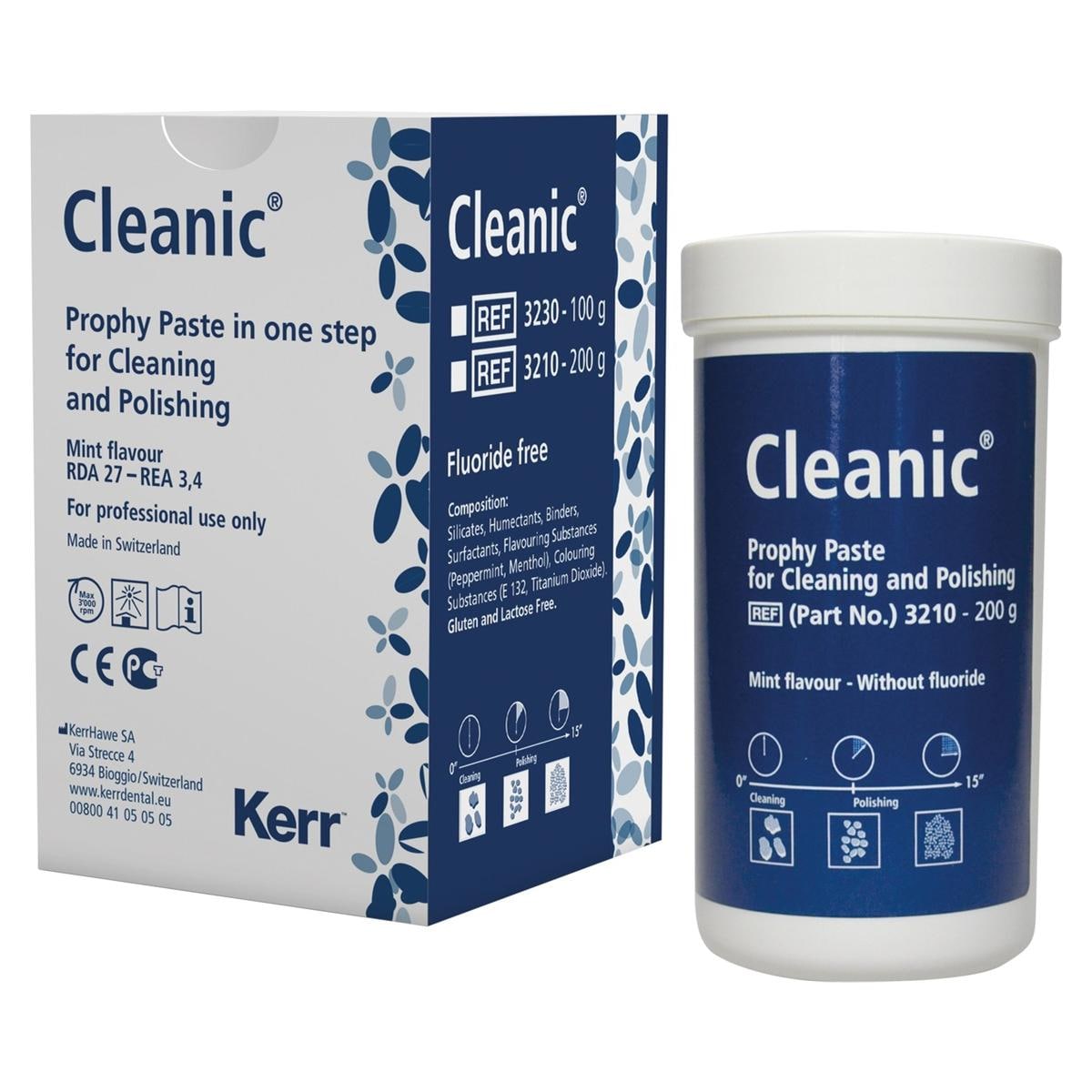 Cleanic Prophy Paste - Pot 200 g, zonder fluoride