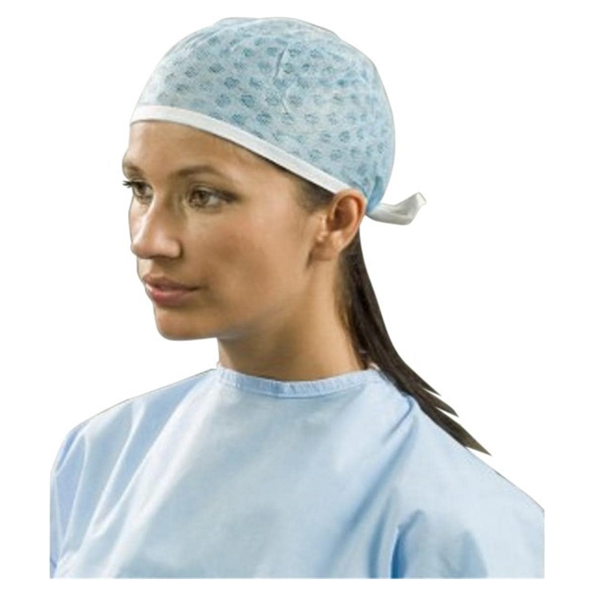 OK - Chirurgische operatiemuts - Model cap, lichtblauw 10.M0019 - 100 stuks