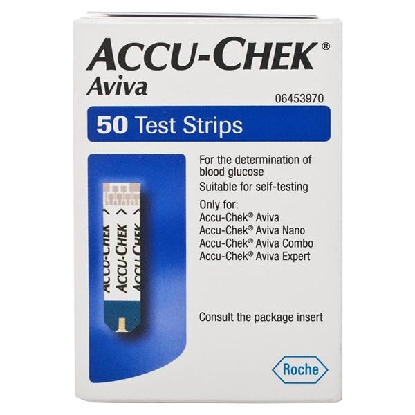 Accu-Chek Aviva teststrips - per 50 stuks