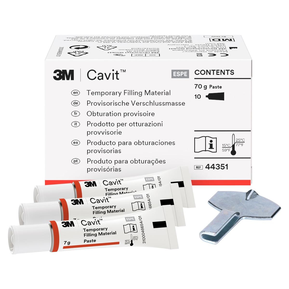 Cavit tubes - Rood