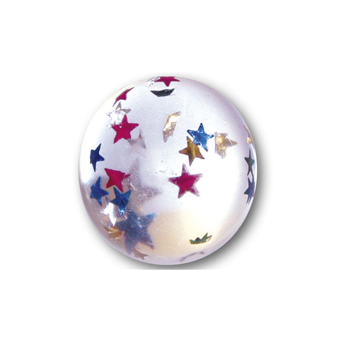 Stuiterballen - Glitter superball mix 32mm, 100 stuks