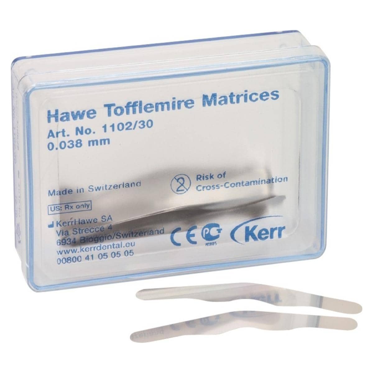 Hawe Tofflemire matrixband - Nr. 1102, 0,035 mm