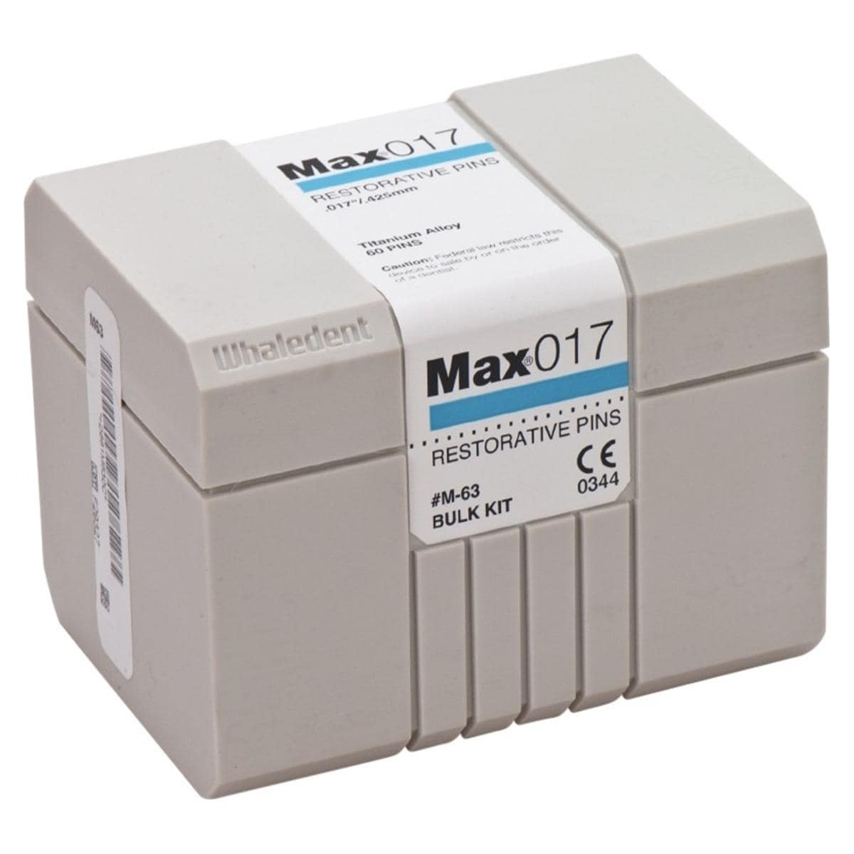 Max Pin - Bulk kit - M-63 blauw  0,425 mm -