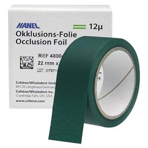 Hanel Occlusiefolie enkelzijdig - Groen, 22 mm