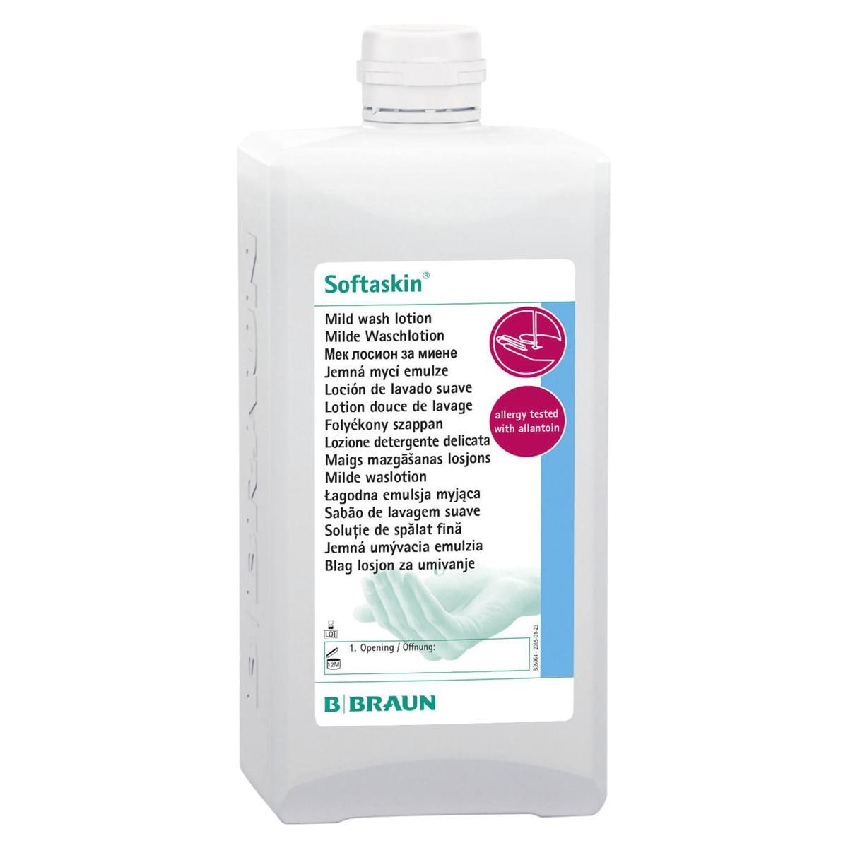 Softaskin waslotion - 1000 ml fles, per stuk