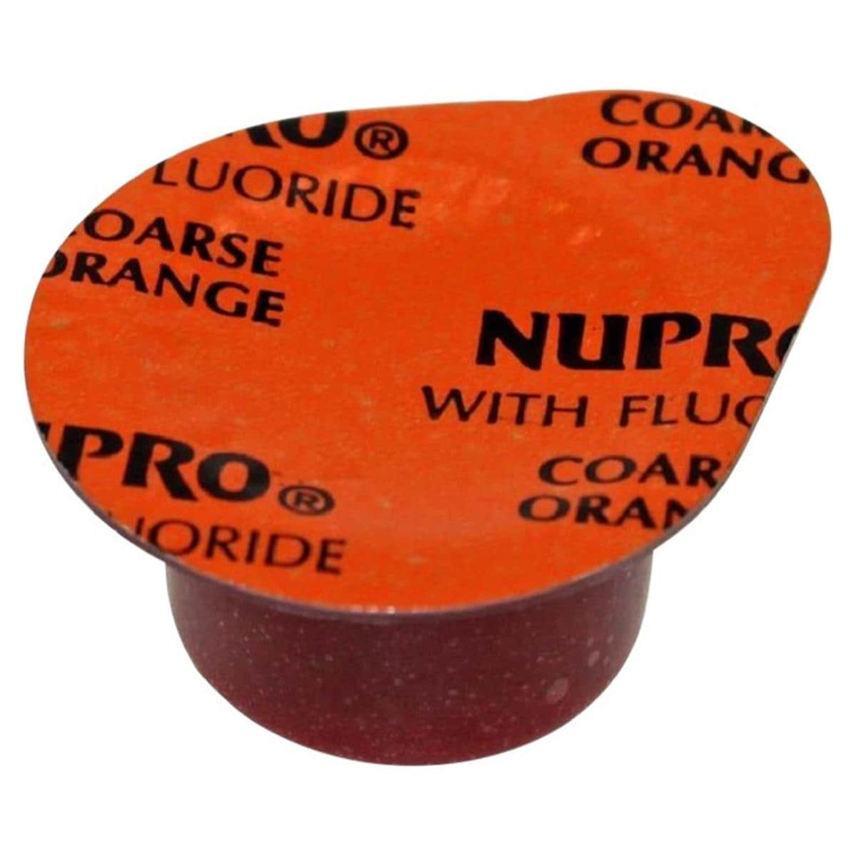 Nupro Prophylaxis Paste cups met fluoride - Grof, Orange, 200 x 2,0g