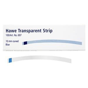 Hawe Transparent Strip - Nr. 697 10 mm Gebogen