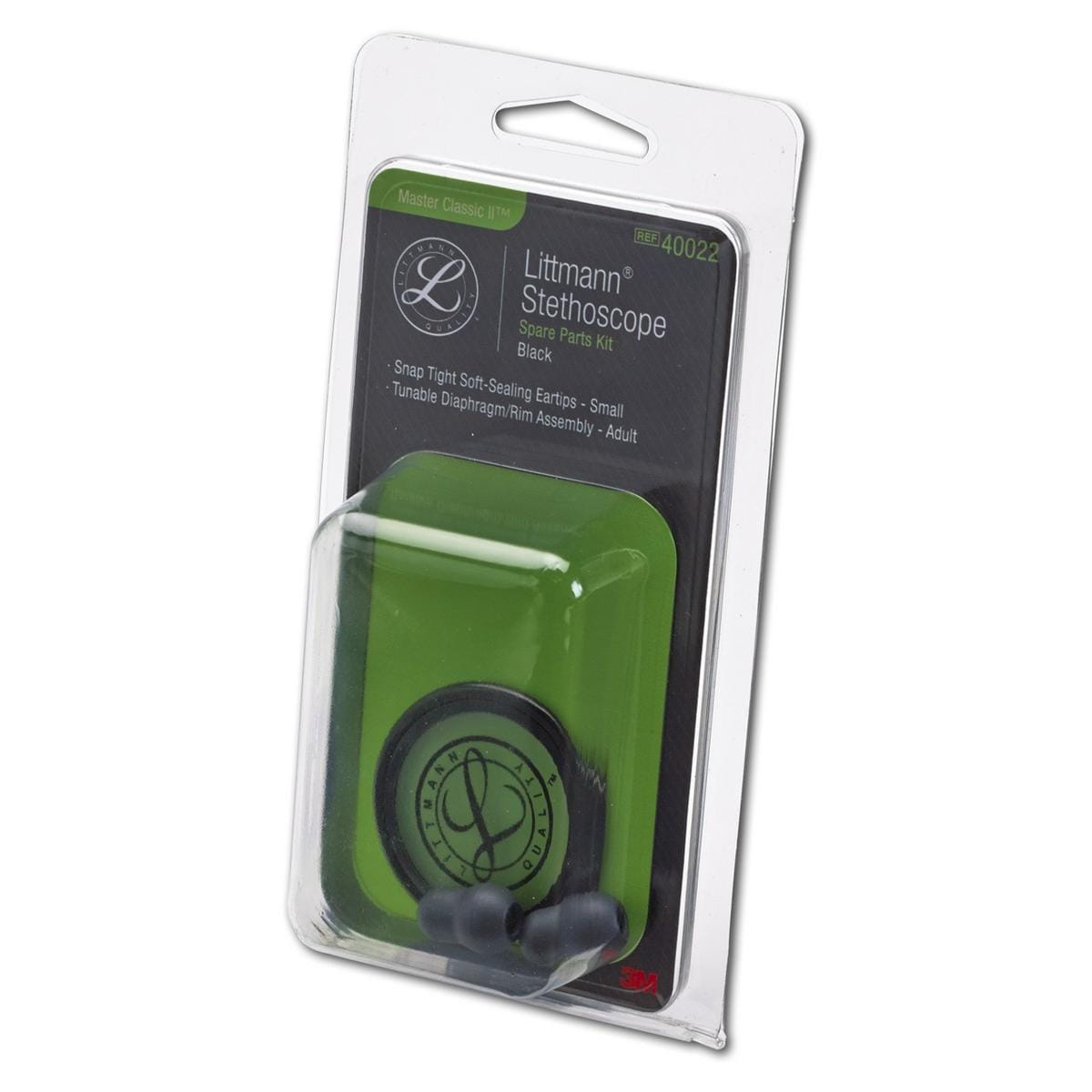 Littmann onderdelen sets - Master Classic, zwart, 40022