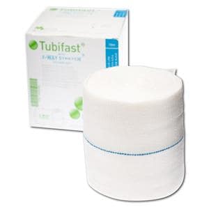 Tubifast buisverband - 7,5 cm x 10 m, blauw, per rol