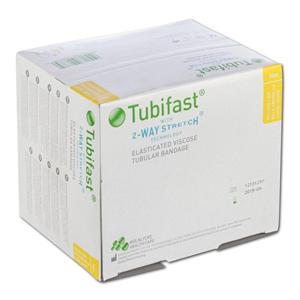 Tubifast buisverband - 10,75 cm x 10 m, geel, per rol