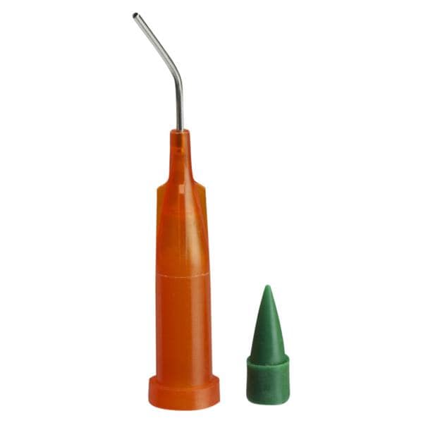 AccuDose Tubes&Plugs - oranje - NeedleTubes 20 GA (0,9 mm), 100 stuks