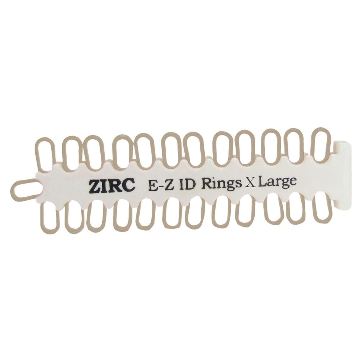 E-Z ID markeringsringen Extra Large  9 mm - enkelverpakking - beige 70Z00G
