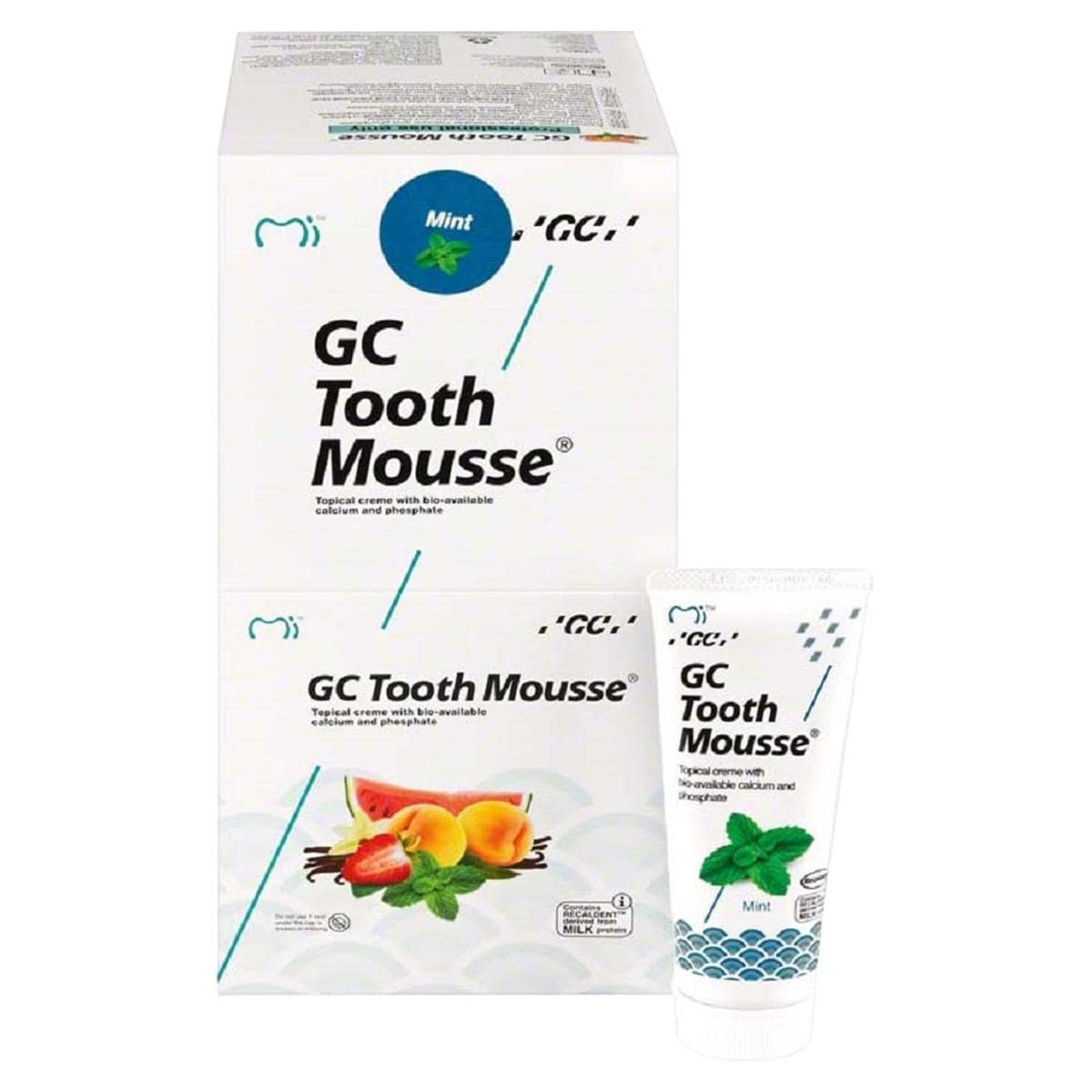 Tooth Mousse - navulling - Mint, 10 x 40 g