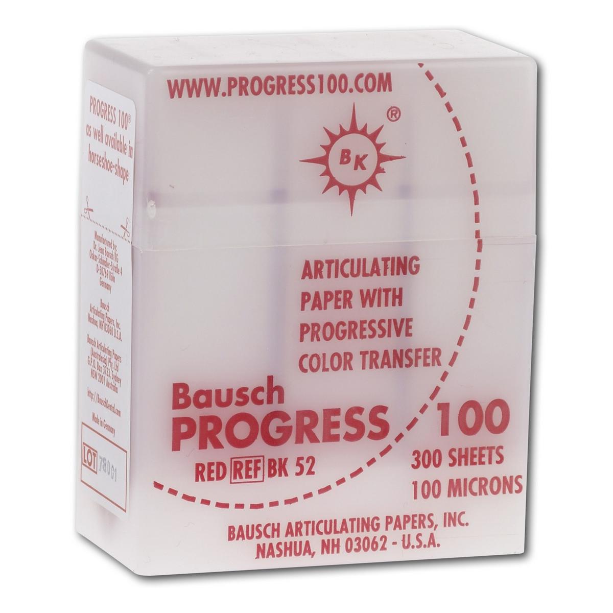 Articulatiepapier Progressive in cassette - Rood, BK52