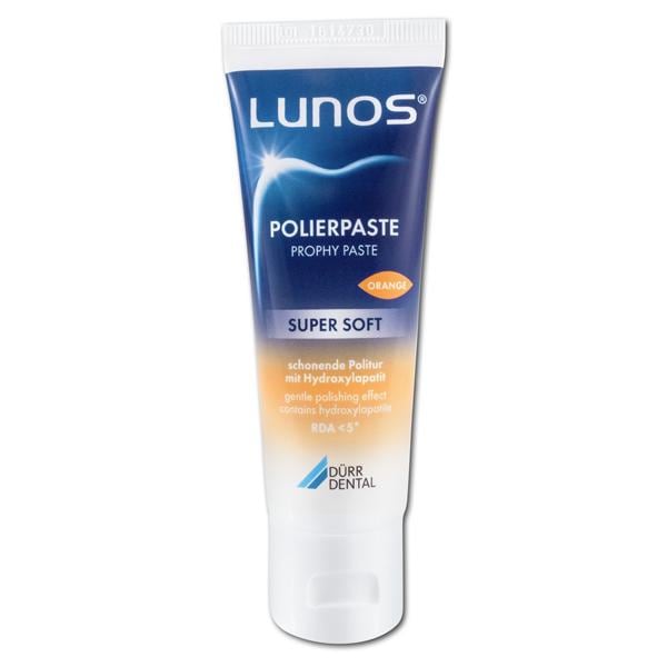 Lunos Polijstpasta Super Soft - Orange, Tube 50 g