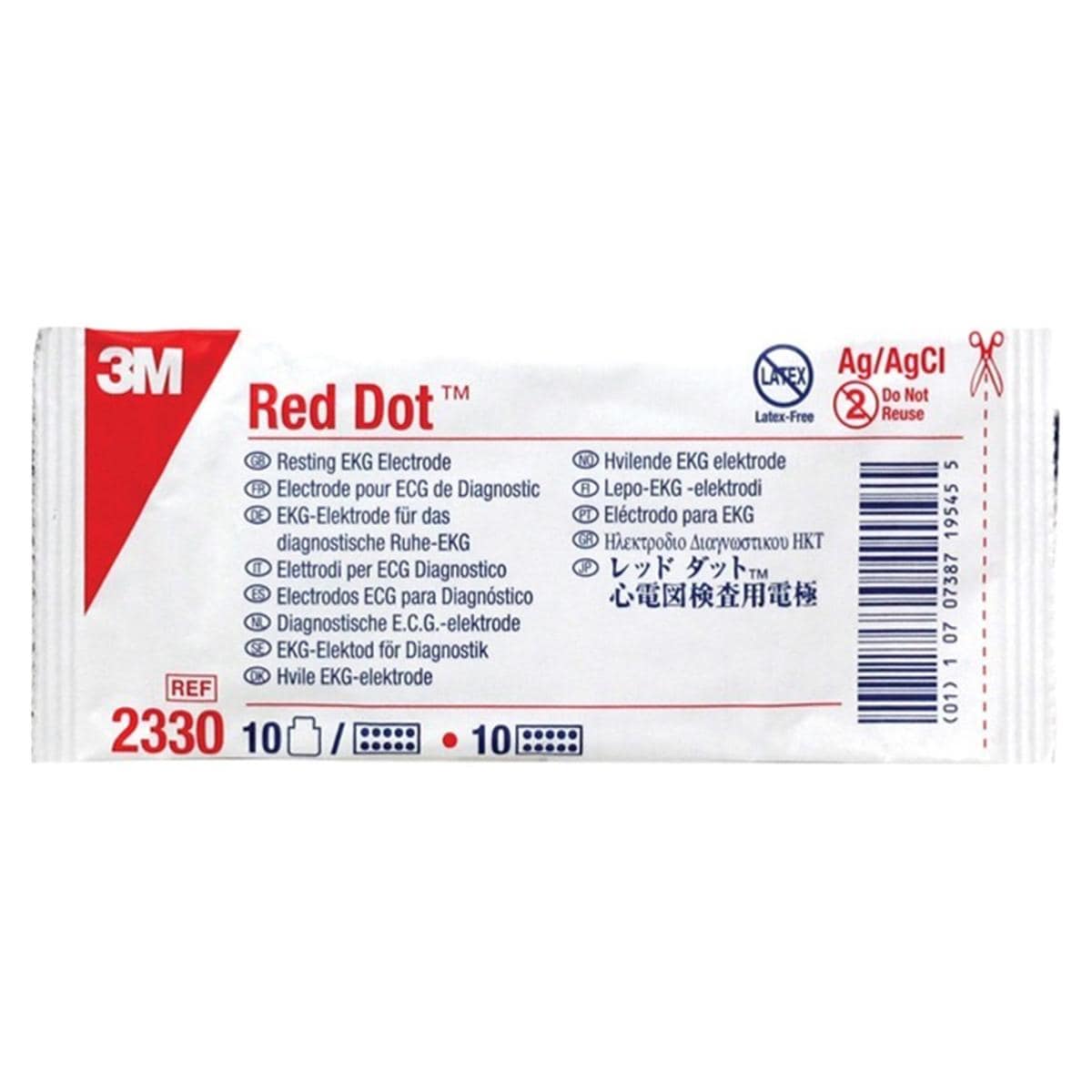 Red Dot 2330 tab-elektrode - 100 stuks