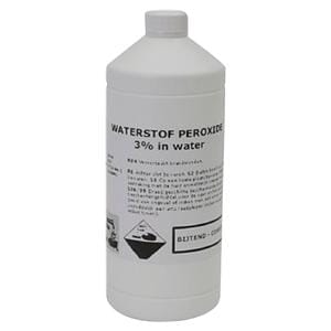 Waterstofperoxide 3% - Fles, 1000 ml