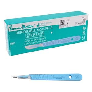 Scalpels met heft - figuur 15, per 10 stuks